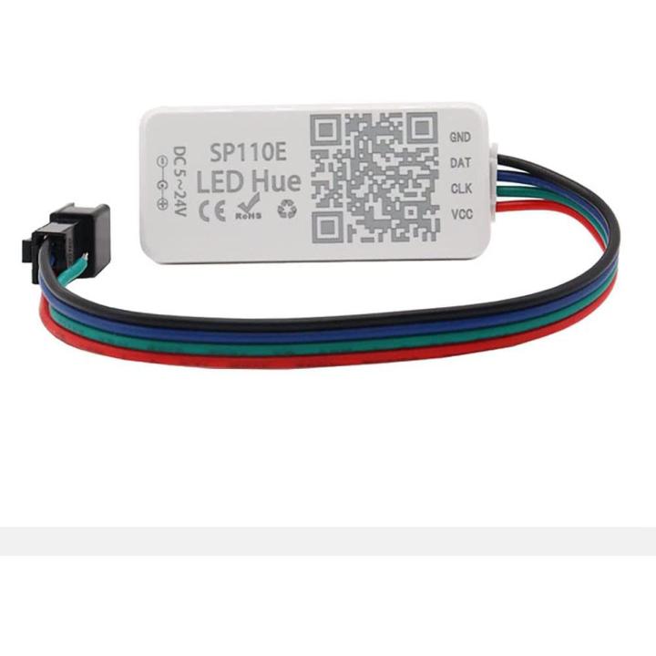 SP110E Bluetooth RBG Controller - Support All Types IC Operated LED Strips
