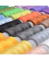 Techmanistan 20 Pieces - Random Color Sewing Threads Multi-Purpose Polyester Thread Set. 