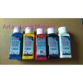 Pack Of 5 Seta Silk Colors/Paints For Art Lovers. 