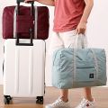 Foldable Travel Duffel Bag, Waterproof Lightweight Carry-on Bags, Suitable for Overnight, Holiday, Shopping, Weekends, Outing, Gym. 