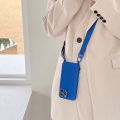 For iPhone 12 Pro Max Crossbody Sling Shoulder Strap Lanyard Case Cover Soft Phone Case. 
