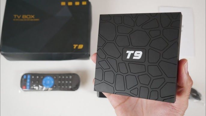 T9 4K Android Smart Tv Box |Quad|4GB|64GB|Android 9| ORIGINAL