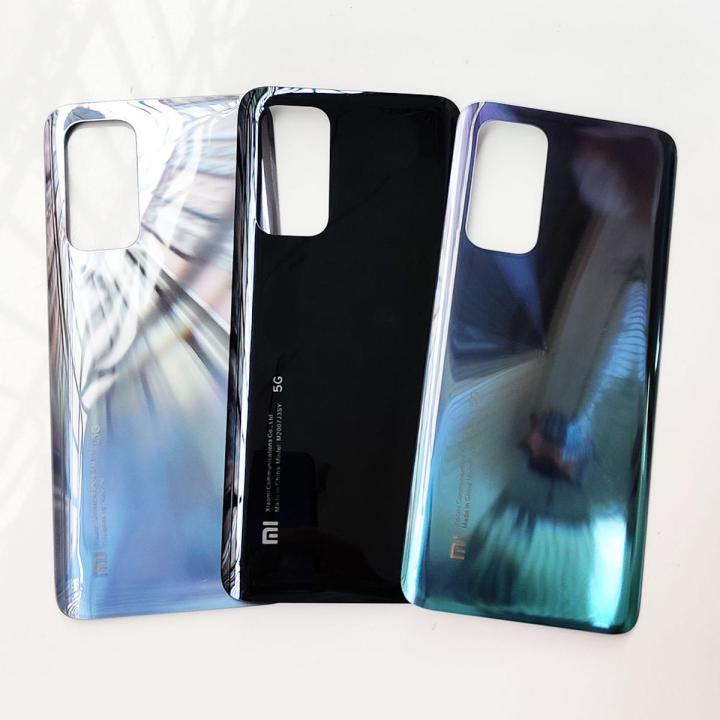 Gorilla Glass 5 Back glass Cover For Xiaomi Mi 10T Pro 5G Back Door Replacement Battery Case, Rear Housing Cover Mi10T