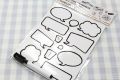 Flying Tiger Multipurpose 12 Pcs/Set Magnetic Speech Bubbles Memo Set | Fridge Magnet Stickers Accessories | Magnetic Notepad Balloons Fridge, Kitchen, & Study Reminders with Marker | Magnetic Sticky Notes. 