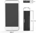 FIDECO M.2 NVME USB Type C SSD Enclosure Adapter, USB 3.1 Gen 2 10Gbps. 