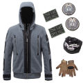 Call Of 6 Same Cosplay Jacket Tf141 Ghost Team Combat Ghost Jacket Badge Men And Women Plush Hoodies. 