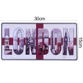 Metal Wall Painting Retro Car Number Metal License Plate Decor. 