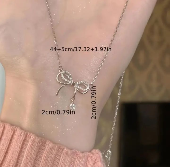 Bow%20Necklace%20%7C%20BowKnot%20Pendant%20%7C%20Cute%20Necklace%20,%20Pendant%20%7C%20Necklace%20For%20Gift%20%7C%20Necklace/Pendent%20For%20Girls%20%7C%20Elegant%20Design%20Necklace%20-%20Image%206