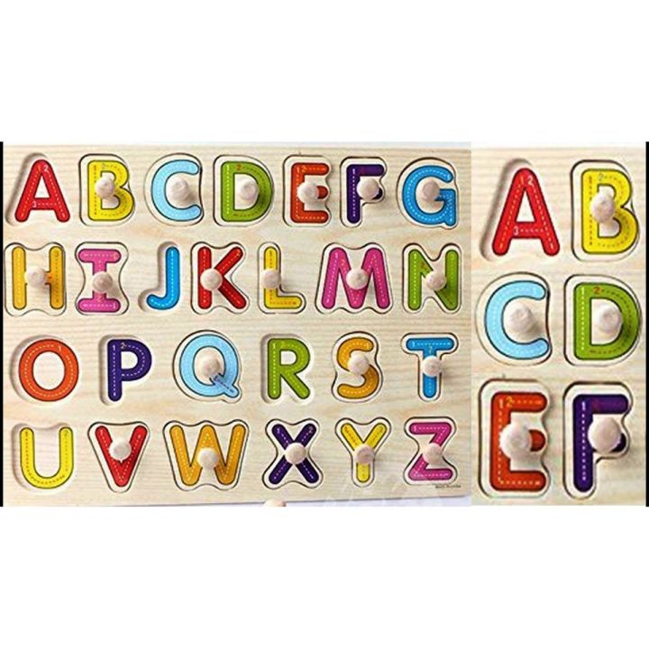 ABC wooden board for kids