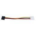 4 pin ide molex male to 15 pin serial ata sata hard drive adapter power cable. 