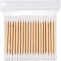 Ear Cleaning Wood Sticks Ears Bamboo Cotton Buds -100Pcs. 