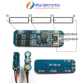HX-3S-1 Lithium Battery 3S 12V 10A Charge Protection Module BMS PCM for 18650 Li-ion Cells Charging. 