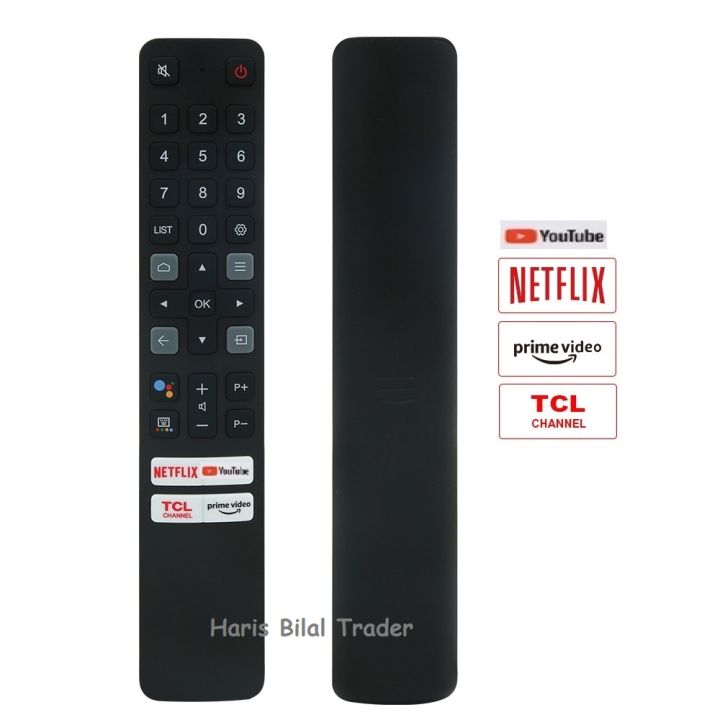TCL Smart Android LED TV Remote Without Voice Cammands with NetFlex & Youtub & Prime Video Button