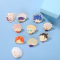 26 Styles Anime Series Lapel Brooch Jujutsu Kaisen Cartoon Character Enamel Pin Design Sense Backpack Badge Accessories Jewelry Collection Gift for Friends. 