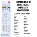 Universal Remote Control RM-L1130+8 For All Brand Television remote All in 1 Replacement TV RM L113 / Rm-L1130 +X TV Remote Control Universal For Smart & TV Smart LED All Smart LCD with Smart & Tv Soft Press Buttons Universal Remote. 