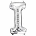 Alphabets / Letter Balloons Silver 16 Inches - ALL Alphabets Silver Foil Balloon Birthday Wedding party Decoration customised Name Balloons. 
