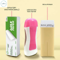 Depilatory Wax Heater, Wax Roll On Heater, wax machine 3 in 1 Depilatory Roll On Heater Waxing with Epilator Machine Cartridge Heater for Skin Underarm Hair Removal Face Skin Care Tool, WAX REFILE AND STRIPS INCLUDED. 