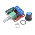 DC Motor Speed Controller Module Mini DC Motor PWM Speed Controller DC 4.5V-35V 5A 90W Speed Regulator  Adjustable Board Switch. 