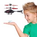 Helicopter Remote Control and Hand Sensor Charging, 2 in 1 Helicopter Toys with 3D Light, Indoor & Outdoor Flying Toys for Boys Kids (Multicolour) - Free Delivery. 