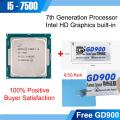 Intel i5-7500 7th Generation Quad-Core Processor 3.4 GHz LGA 1151. 