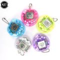 【HOT】 1Pcs Transparent Electronic Pets Tamagotchi 90S Nostalgic 49 Pets In One Virtual Cyber Digital Pet Toy Pixel Funny Gift Play Toy. 