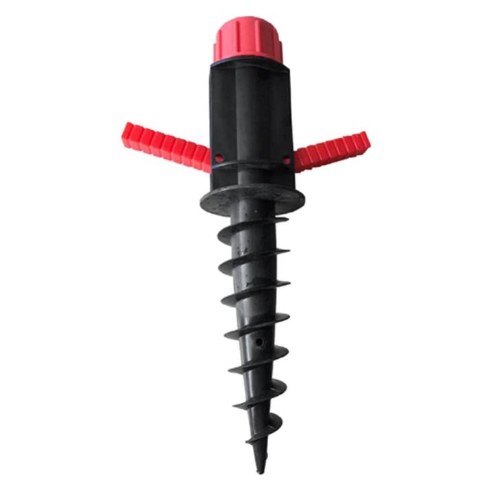 Beach Umbrella Sand Anchor Outdoor Camping Grass Auger Spiral Stand