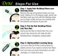 Dexe Hair Building Fiber for Thickening and Concealing - Hair Regrowth Powder Keratin Hair Fiber. 
