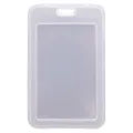 Clear Waterproof Transparent PVC ID Card Cover Plastic Card Holder Case To Protect Credit Cards Bank ID Card For Student. 