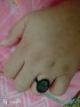 Black stone Black Ring For Men and Boys. 