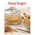 Ganj Sugar Powdered Brown Pure Cane Sugar (Organic Shakkar) - 500g. 