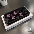 Retro Fantasy Butterfly Phone Case Compatible for IPhone 11 15 14 13 12 Pro Max 7Plus XR X 7 6 15 8 6S Plus XS MAX SE 2020 Fashion Tulip Flowers Shockproof Angel Eyes Soft Case. 