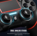 Wireless controller is designed to use on PS-4/PS-4 Pro/PS-4 Slim, you can also use it on P3 or Windows PC (Only wired connection for P3/PC). Discover greater precision, comfort and control.. 