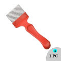 Beekeeping Multifunction Bee Tool Kit Stainless Steel Thumb Pin Type Honey Valve Shovel Hive Scraper Wood Brush Wasp Sweep. 