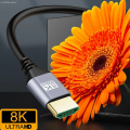 Liubakunhui Ultra Slim Flexible HDMI 2.1v Cable 8K Ultra High Speed HDR for HD TV Laptop Projector PS4/5. 