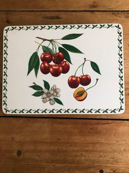 Tablemats By Maxwell & Williams Orchard Fruits Pack Of 6 (Imported from U.K.)