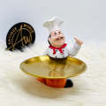 Creative kitchen Chef Character Storage Decor. 