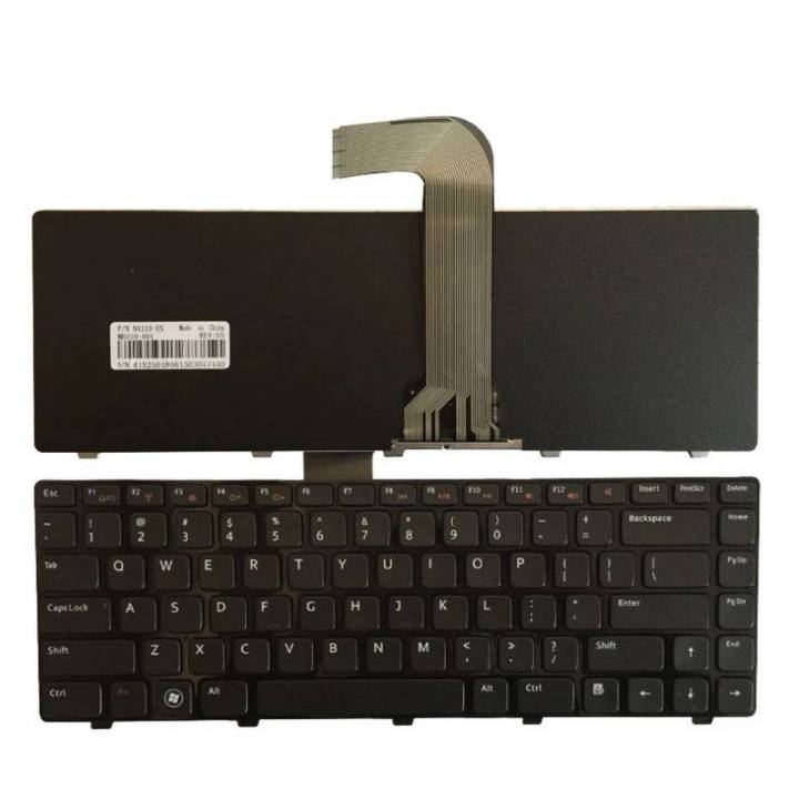 Laptop Notebook Keyboard For DE Inspiron  3420  P/N  NSK-DX0SW – Black