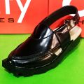 nerozi peshawri chappal shoes for men black and maroon sandals for men. 