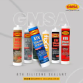 GMSA SILICONE 310ml Bottle - High-Quality RTV Silicone Sealant for Multipurpose Use - Ideal for Mirrors, Gaps, Cracks, and Sealing Applications - GMSA RTV Silicone Sealant 310ml Tube - Durable, Waterproof, and Flexible Silicone Bottle for Home, Office, an. 