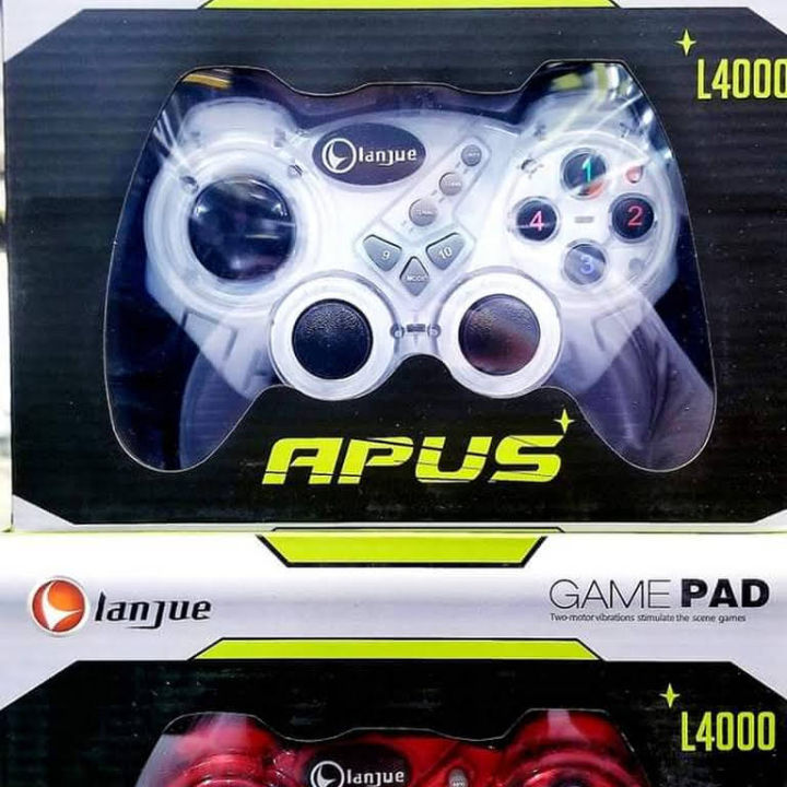 LANJUE APUS GAMEPAD L4000 Usb Joystick Gamepad controller for pc and laptop L-4000 Sirius Usb Joystick Gamepad controller for pc and laptop