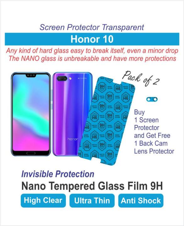 Pack%20of%202%20-%20Honor%2010%20-%20Screen%20protector%20-%20Best%20material%20-%201%20Nano%20Glass%20-%201%20Jelly%20-%20Image%203