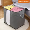 Storage Bags - Pack of 3 -New Collapsible Bamboo Charcoal Organizer Bag Clothes Sweater. 
