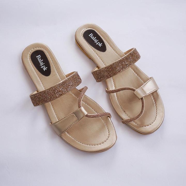 Party Wear Flipkart Flat Slippers For Womens Stylish Flat Sandals