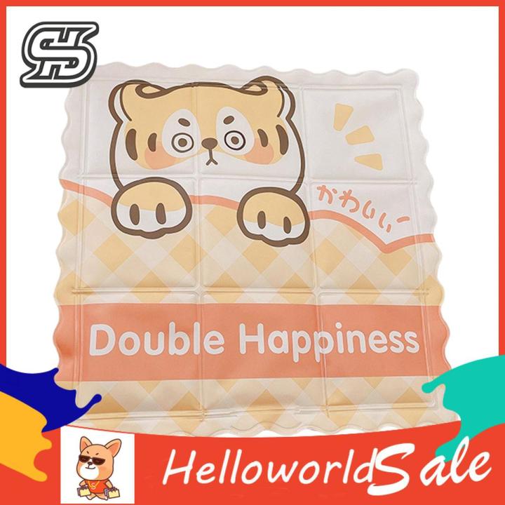 HelloWorld Chair Pad Comfortable Portable Summer Car Gel Cushion