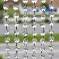 1-Line/Lari of Crystal K9 Window Christmas Party Decoration Garland Curtain Pendant Romantic Wedding Decoration. 
