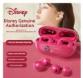 Disney Wireless Bluetooth Earphones TWS Headphone Good Bass Gaming Sport Original with Mic Ear Clip Headset ANC Noise Cancelling Waterproof BT5.3 SeaSpark. 