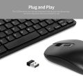 KM901 Keyboard Mouse Combo 2.4G78 Keys Mini Keyboard and Mouse Set Portable Office Combo Mini Black Wireless Keyboard And Mouse Combo Set For Notebook Laptop Mac Desktop PC Computer Smart TV PS4 - MAC, Windows 10 /8.1 /8 /7 /XP /Vista, Linux. 