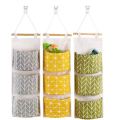 1pc Hanging Pockets Organizer Over The Door, Storage Multi Pocket Bags Hanging Storage Bag. 