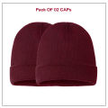 Pair of 02 Navy Blue School Uniform Caps | 06 Colors Winter Premium School Caps | Blue Color Uniform Winter Caps | Caps For Kid | Caps | Boys and Girls Caps for School | Student Caps for Uniform | Breathable School Caps | School Hats | School Uniform Caps. 