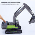 （New）F 1:55 Contruction Engineering Crane Vehicle et Toy Alloy Excavator Diecat Hand Hook Machine Model for Toddler Kid Boy. 